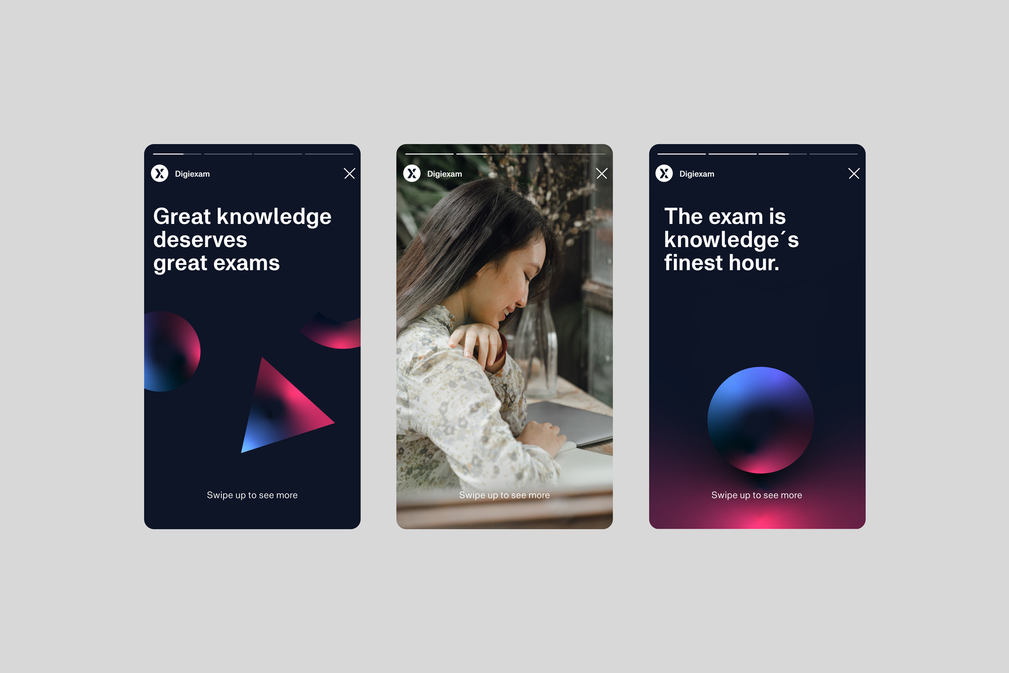 Digiexam brand showcase