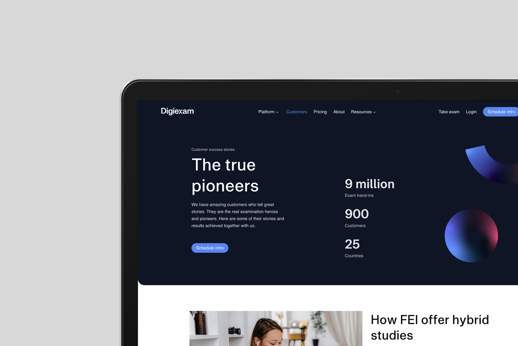 Digiexam visual identity