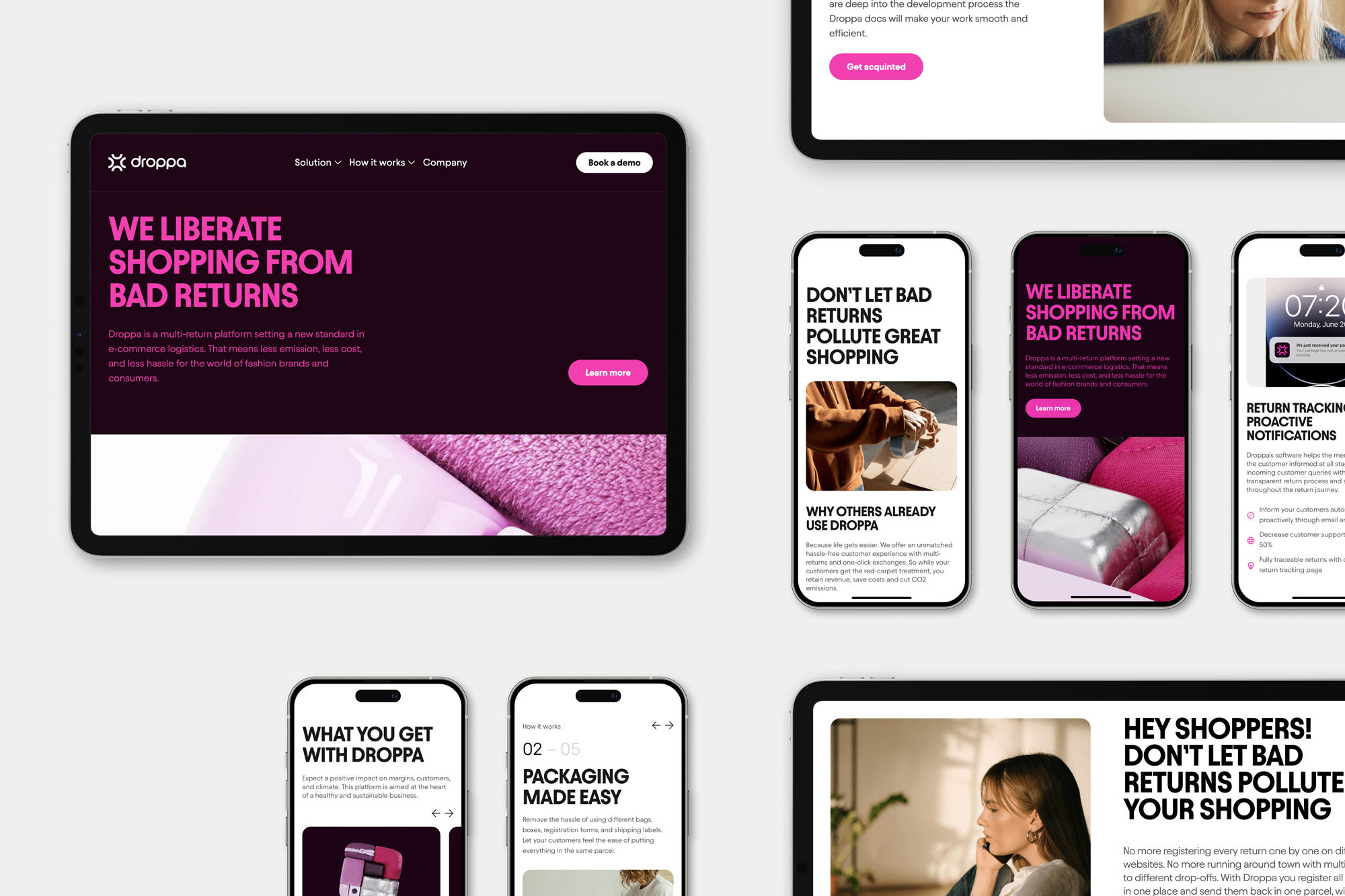 Droppa website