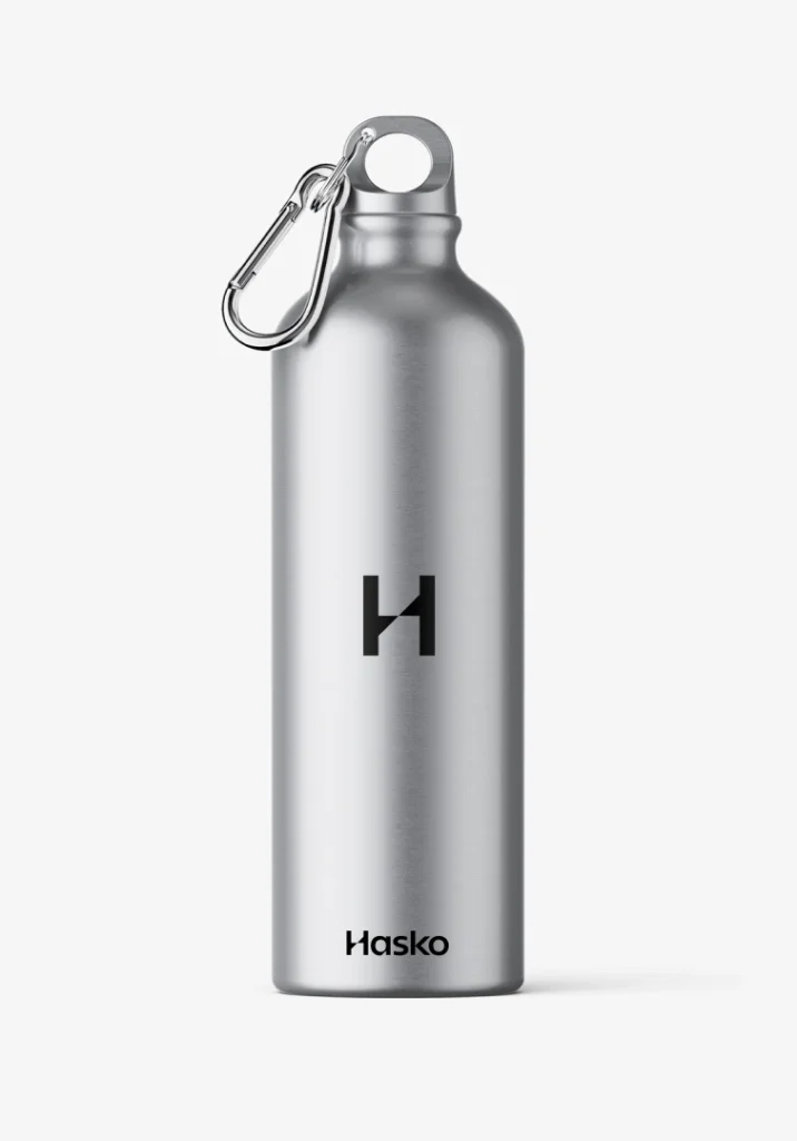 Hasko Invest bottle branding