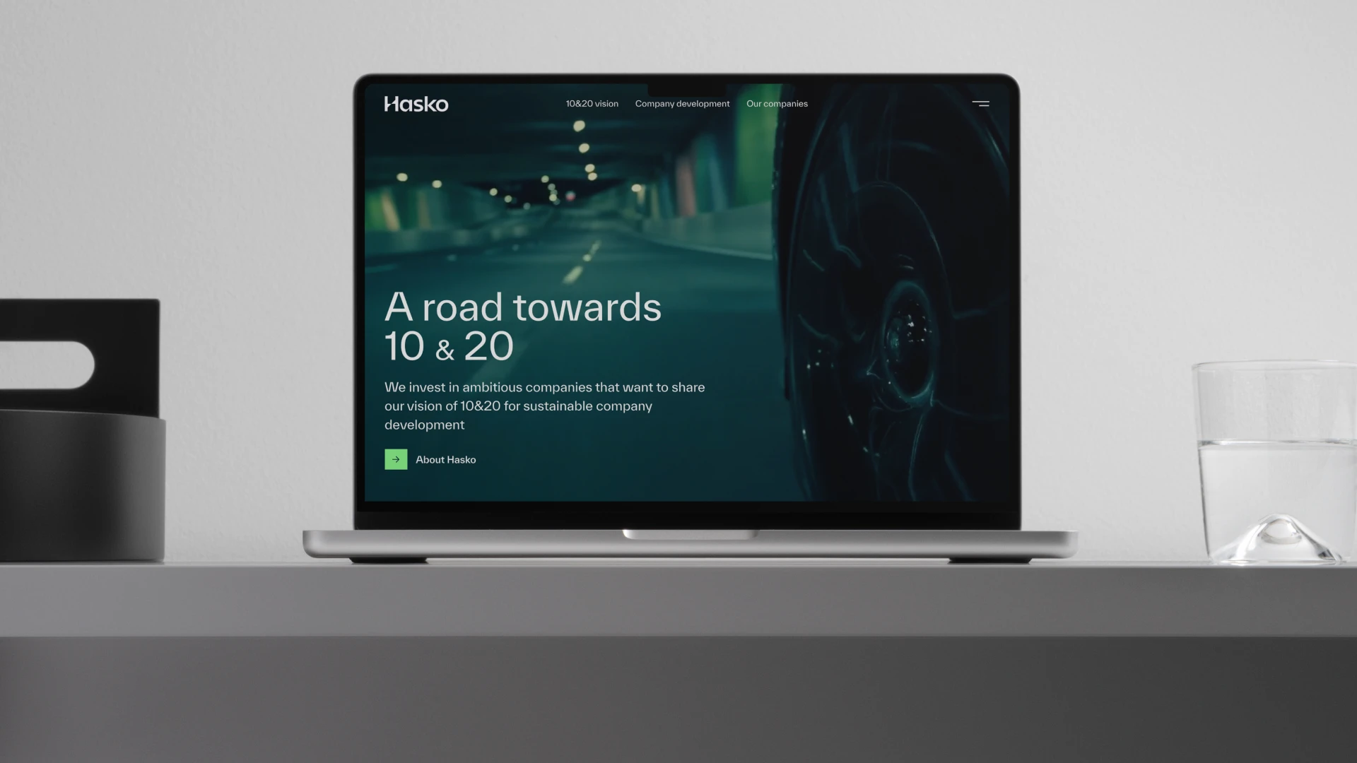 Hasko Invest website design