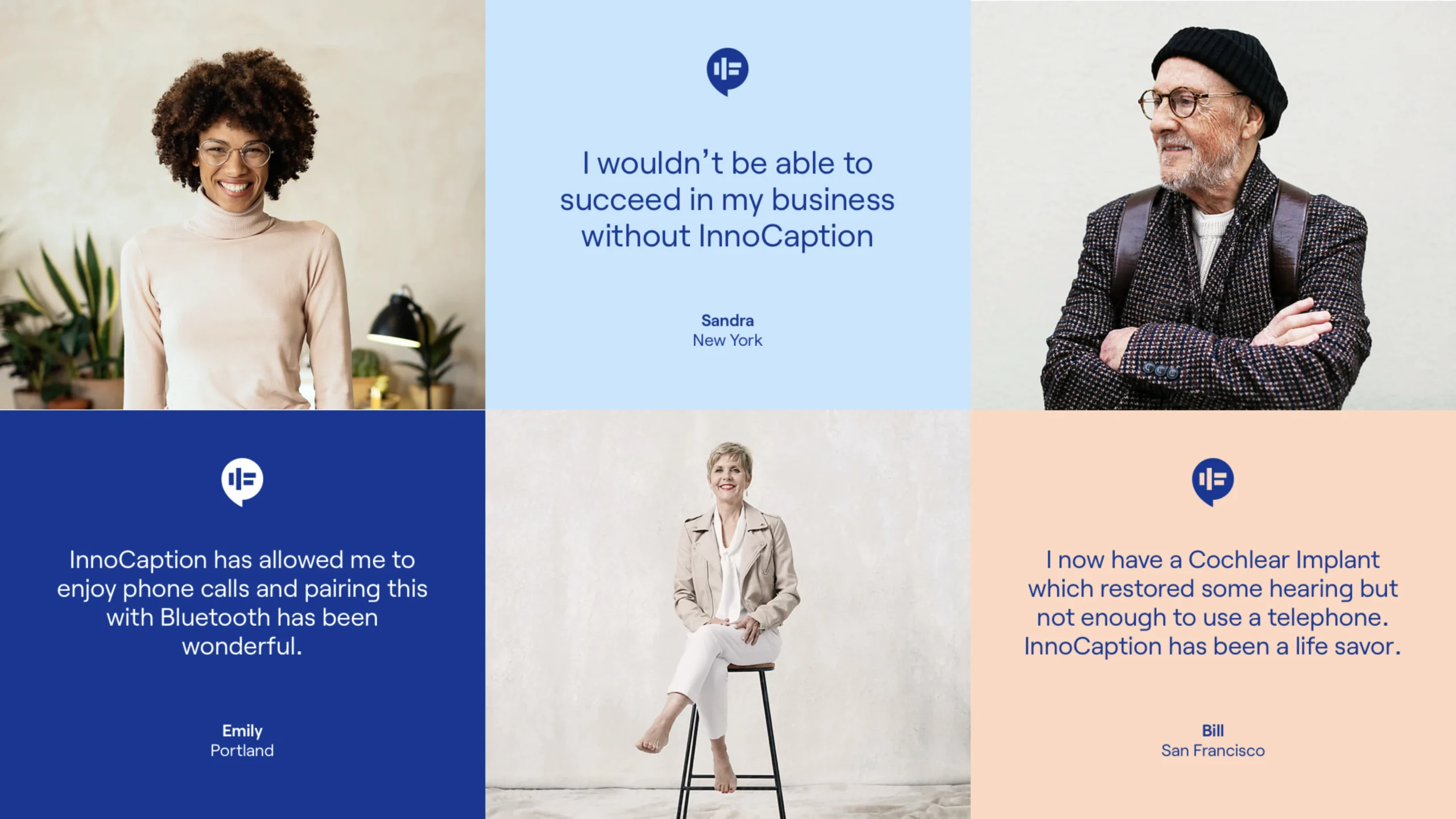 InnoCaption grid