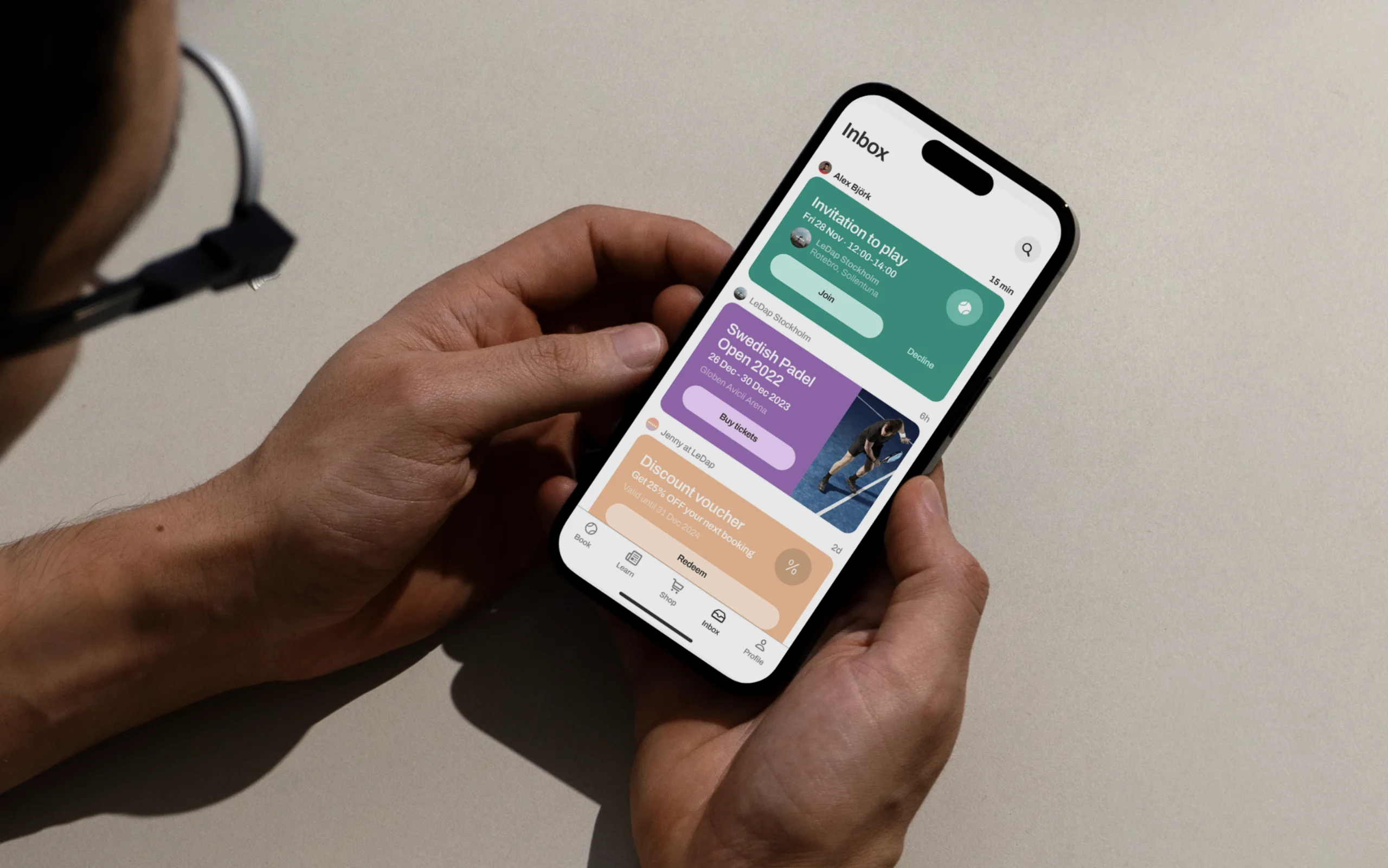 LeDap app screens