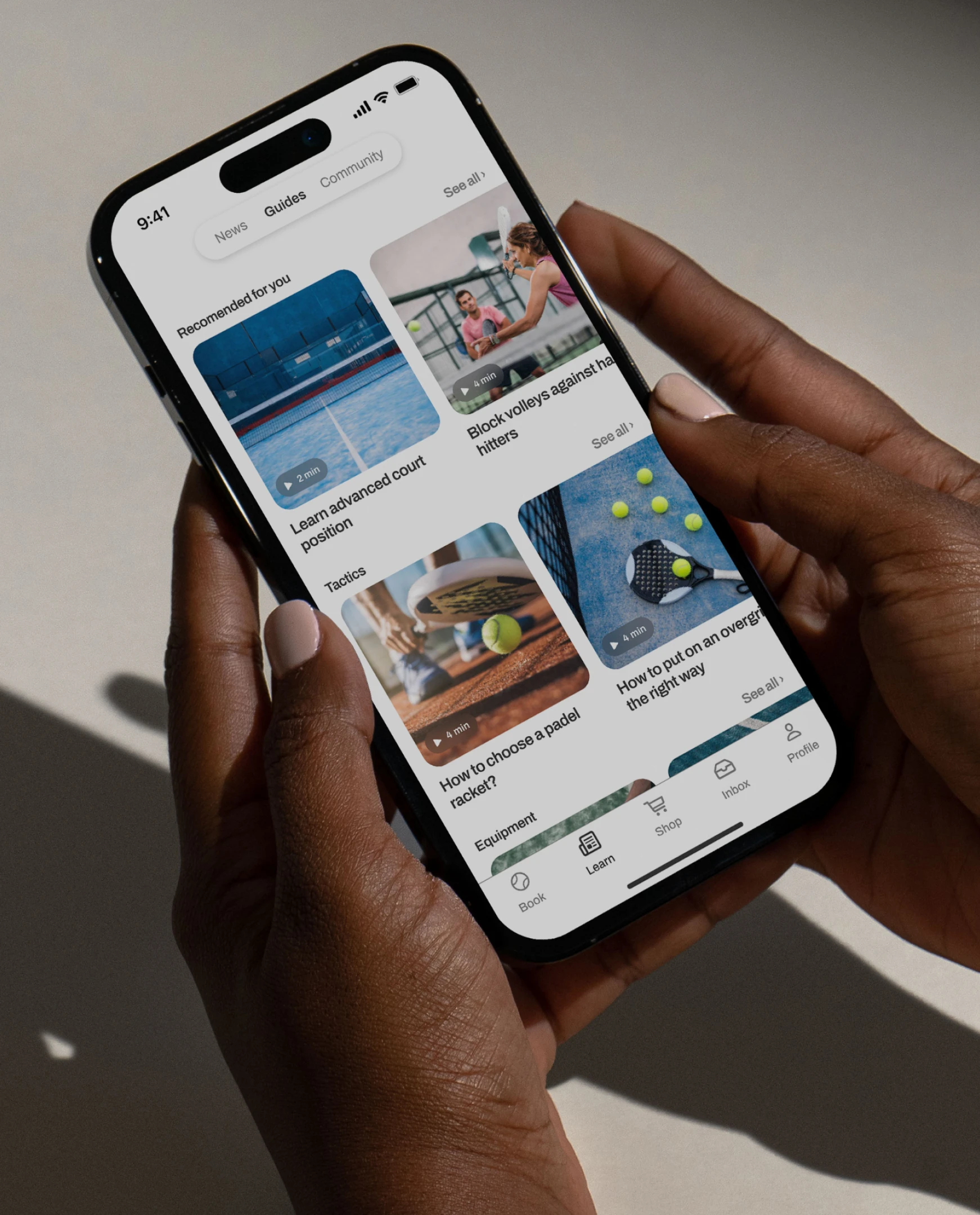 LeDap app interface
