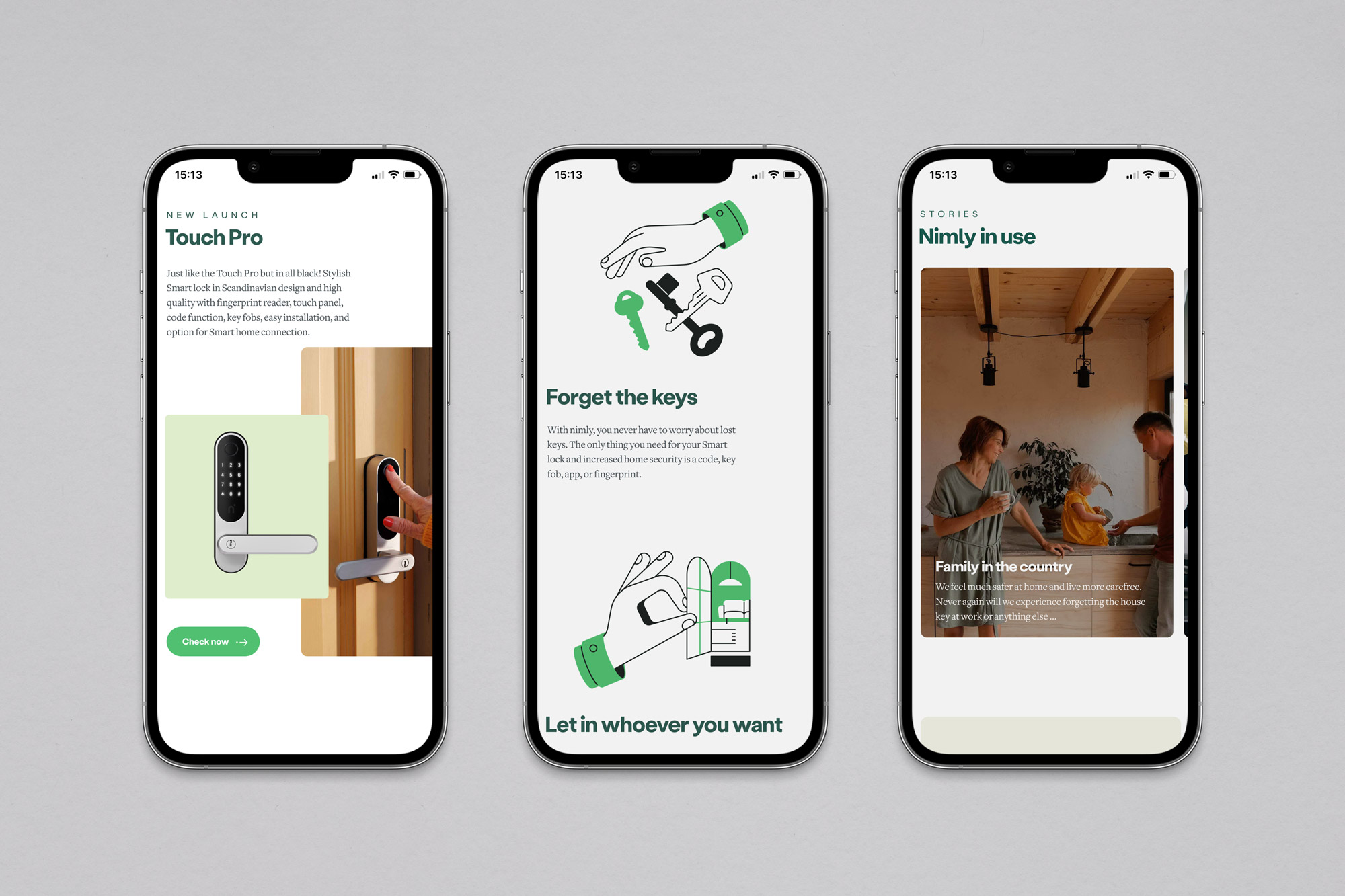 Nimly brand application