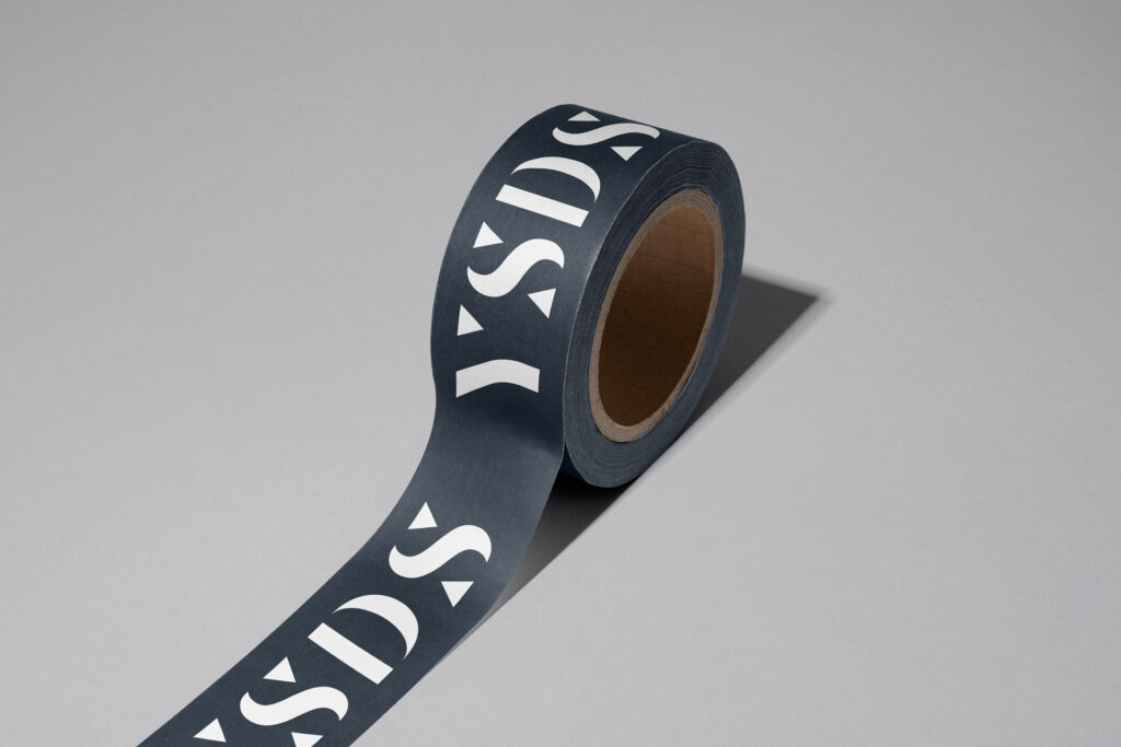 YSDS branded packaging tape